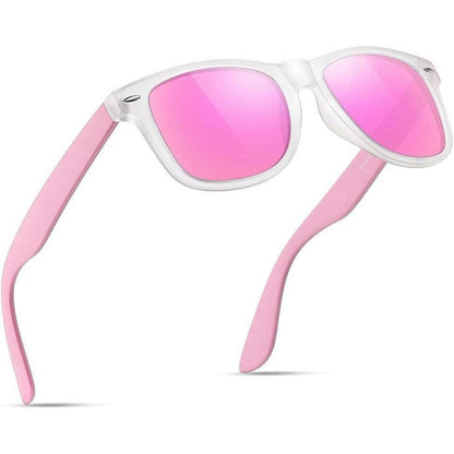 Polarisierte Sonnenbrille Unisex Retro Vintage UV400 für Sport & Freizeit