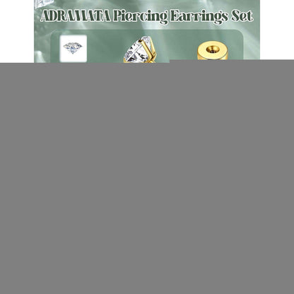 Helix Piercing Set | 12er Set Ohrringe Chirurgenstahl & CZ