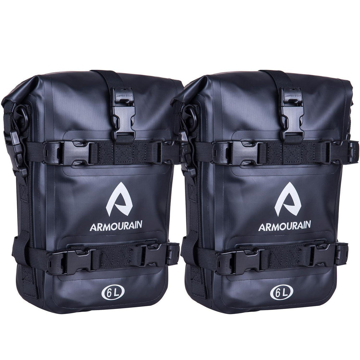 Motorrad Sturzbügel Seitentaschen Set (2x 6L, Wasserdicht)