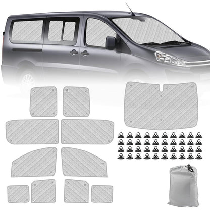 Thermomatte Citroen Dispatch 2006-2016 LWB – Sonnenschutz & Isolierung