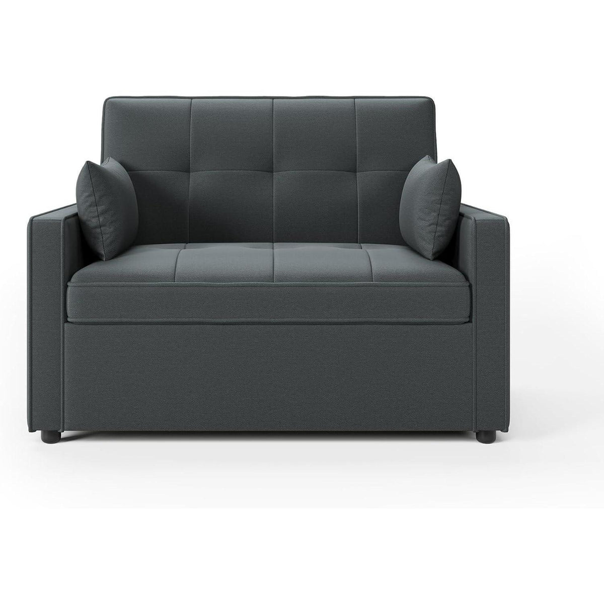 Schlafsofa 186x122cm mit verstellbarer Rückenlehne & Stauraum
