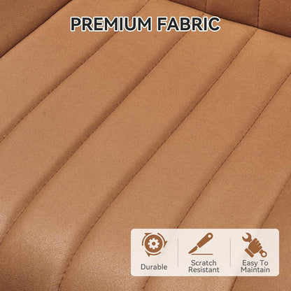 Esszimmerstühle 6er Set | Braun | Polsterstühle mit Sitzkissen