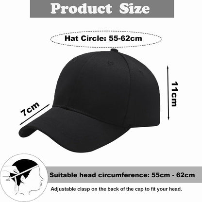 2x Baseball Cap Herren Damen – Verstellbare Sportmütze