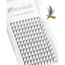 Vorgefertigte Wimpernextensions 120 Fächer – Wings Lash Schwarz