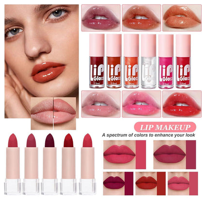 Komplettes Make-Up Set für Damen – Kosmetik Geschenkset mit Reisetasche