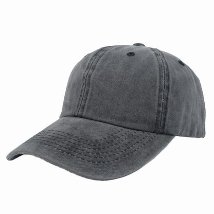 Baumwoll Baseball Cap Dunkelgrau | Verstellbare Unisex Kappe
