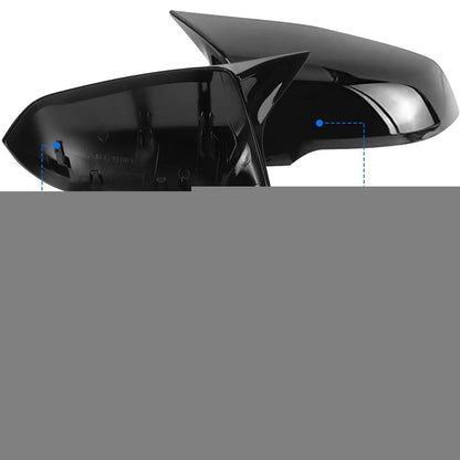 Spiegelkappenerset für BMW 1er/2er/X1/X2 Touring (2017-2024) Schwarz