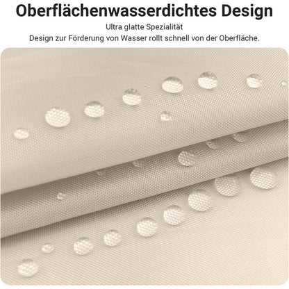 Duschvorhang Beige 80x200 cm Textil Wasserabweisend Waschbar