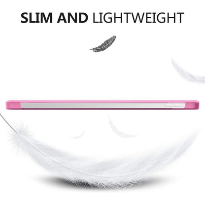 Schlanke iPad Hülle 11/10. Gen. mit Ständer & Stiftaufladung, Pfingstrose