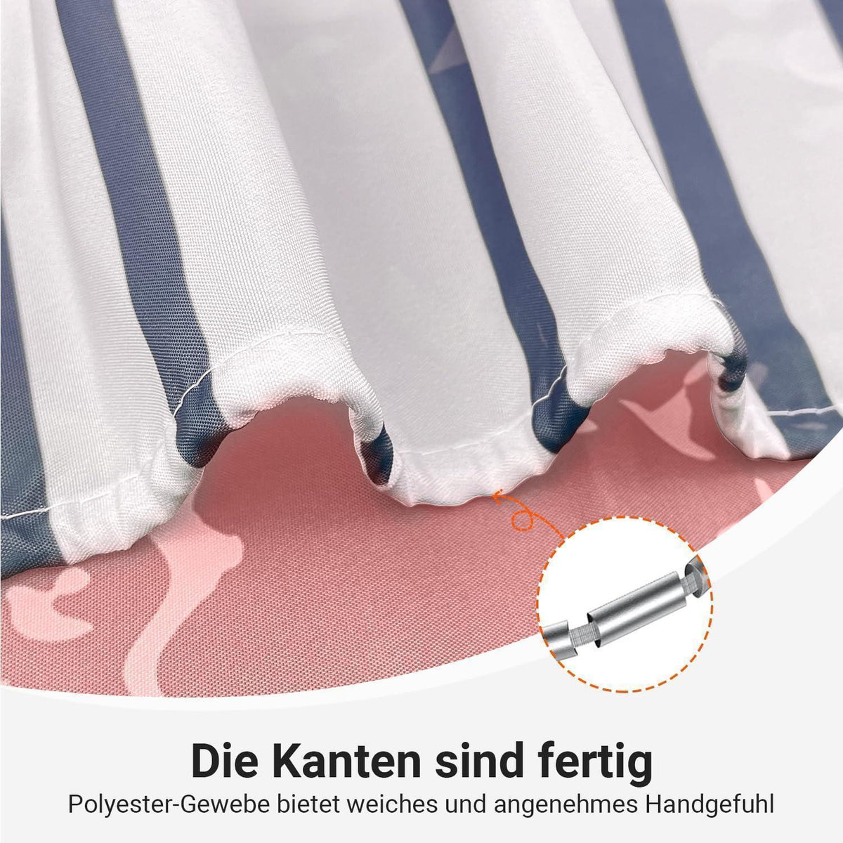 Duschvorhang Rosa Blätter 180x200 cm | Wasserabweisend & Waschbar