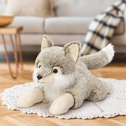 Riesiger Wolf Kuscheltier 77cm - Plüschtier Stofftier Geschenk