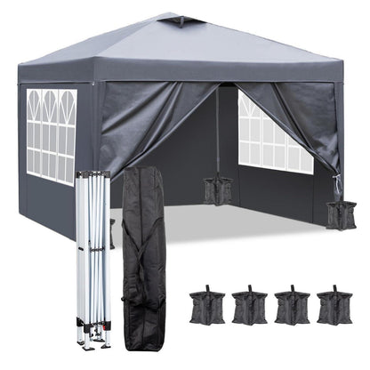 3x3m Pop-Up Pavillon – Wasserdicht & Höhenverstellbar