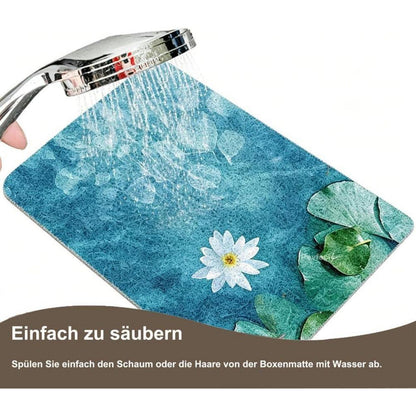 Rutschmatte Dusche 130x150 cm – Antirutsch, Modern & Ablaufloch