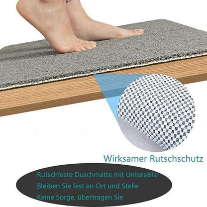 Rutschfeste Duschmatte 140x140 cm – Modern & Komfortabel