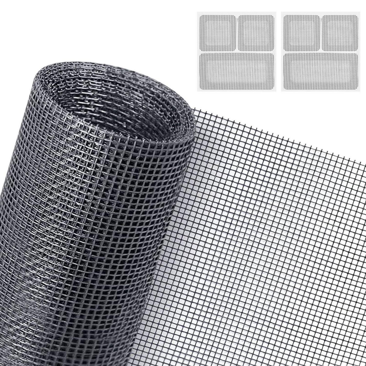 Fliegengitter Fenster 200x250cm – Schneidbar, UV-Beständig & Insektenschutz