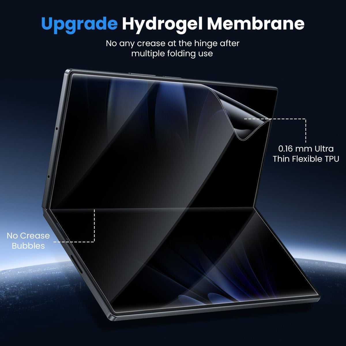 Displayschutzfolie Samsung Galaxy Z Fold 7 Privacy