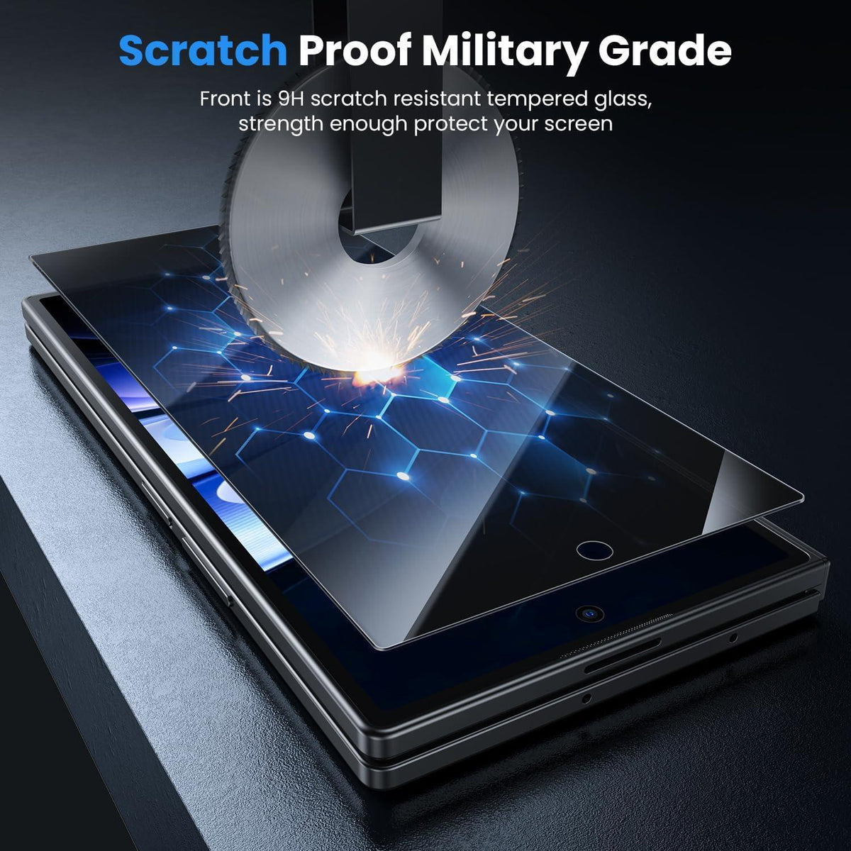 Displayschutzfolie Samsung Galaxy Z Fold 7 Privacy