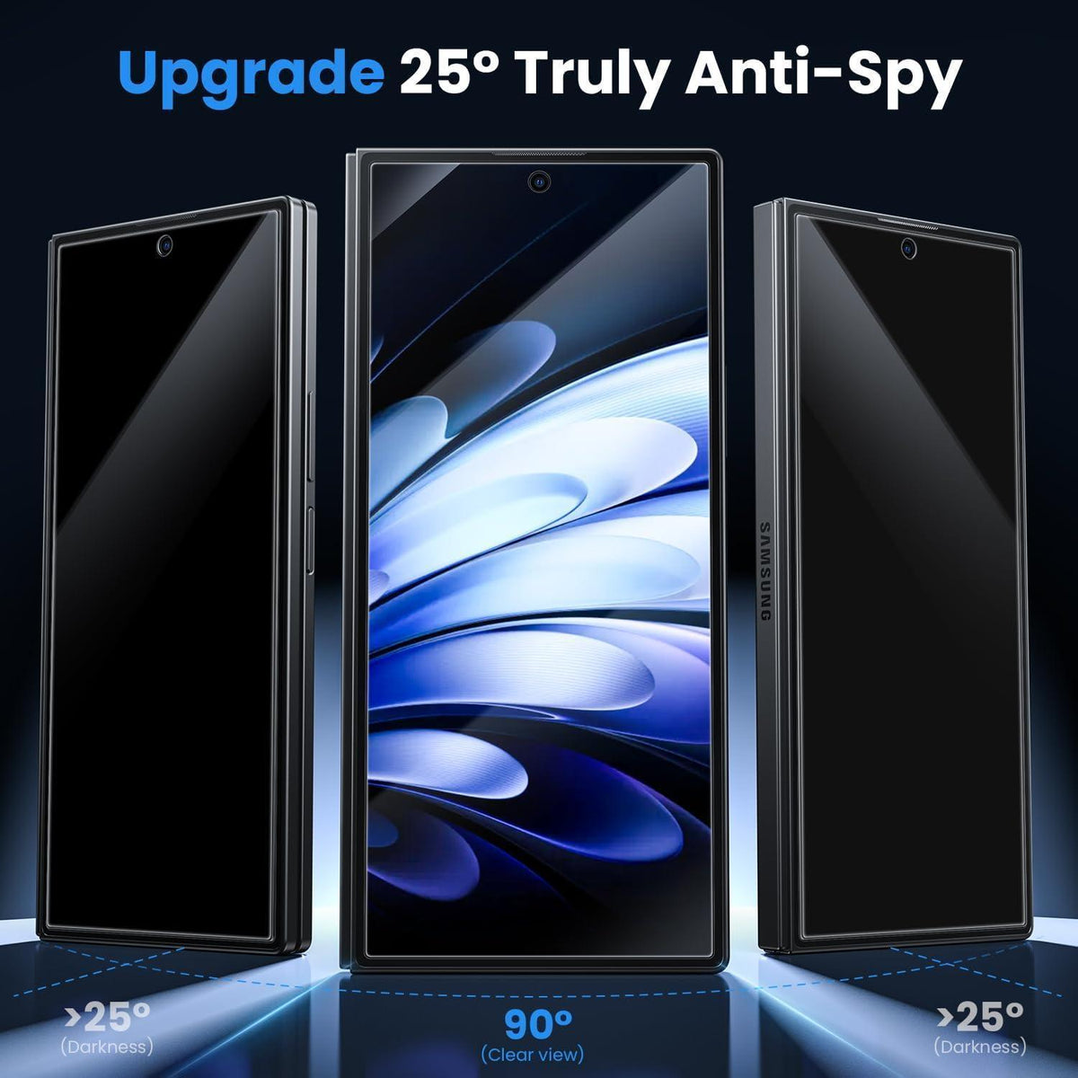 Displayschutzfolie Samsung Galaxy Z Fold 7 Privacy