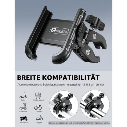 Motorrad Handyhalterung Universal 2025 Schnellspanner