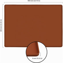 6x Silikon Backblech 30x40cm mit Rand – Antihaft Backmatte