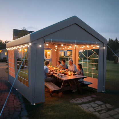 Pavillon 3x4m mit Seitenwänden – Dein Partyzelt für Grill & mehr