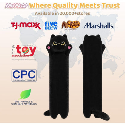 Langes Katzen-Körperkissen – Ultraweich & Kuschelig 110 cm