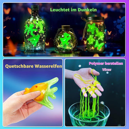 DIY Wasserelfen Set – 40 Farben für Kinder zum Basteln