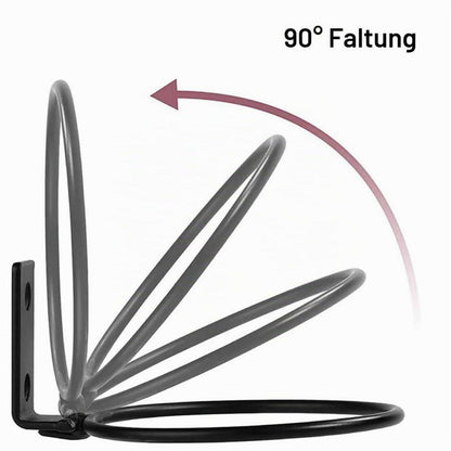 Wandmontierter Edelstahl Hundenapf Set (2er Pack)