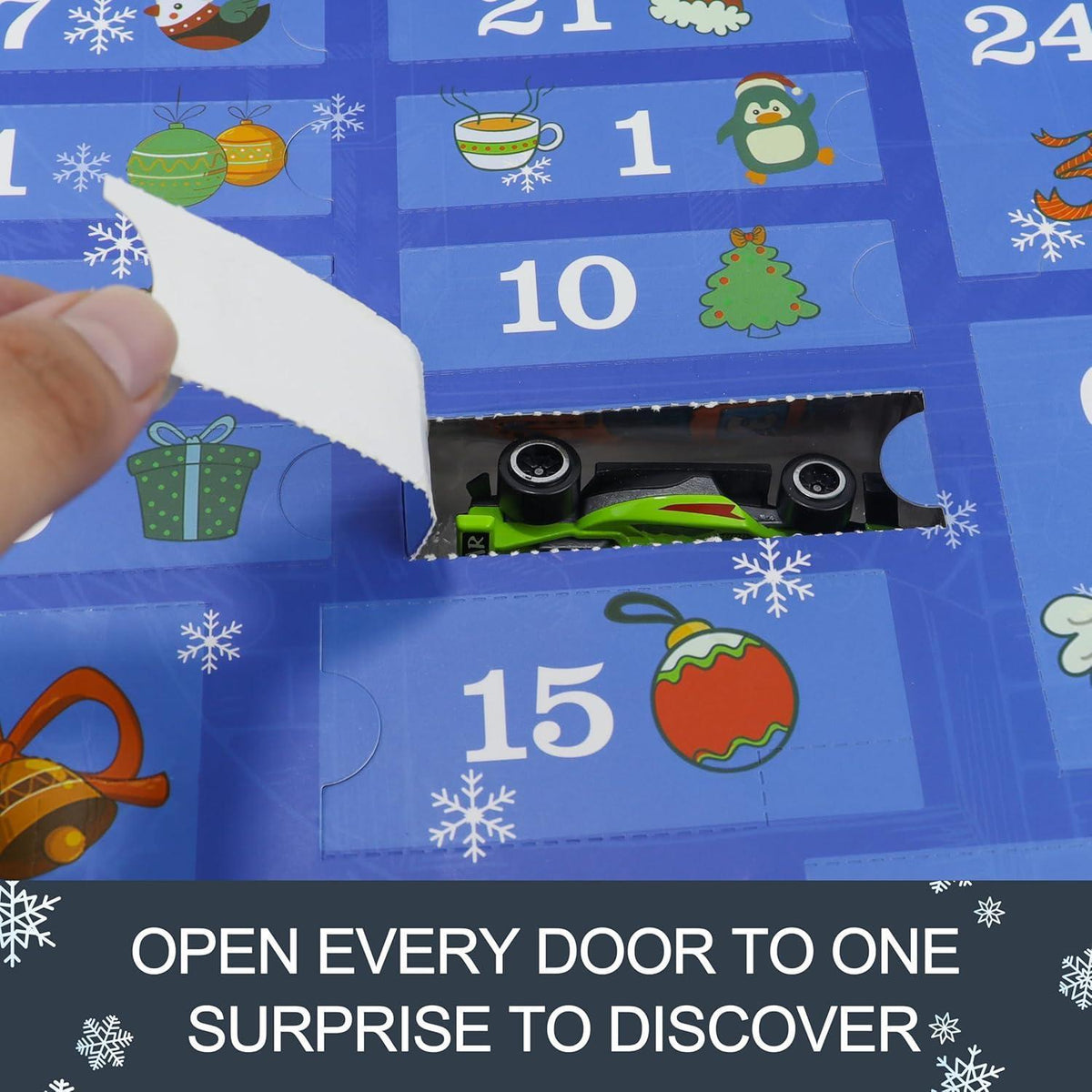 Adventskalender Kinder 2026: 16 Sportwagen & Zubehör
