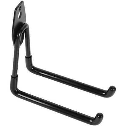 12er Pack Garagenhaken für Werkzeug, Fahrrad & Leiter (Schwarz)