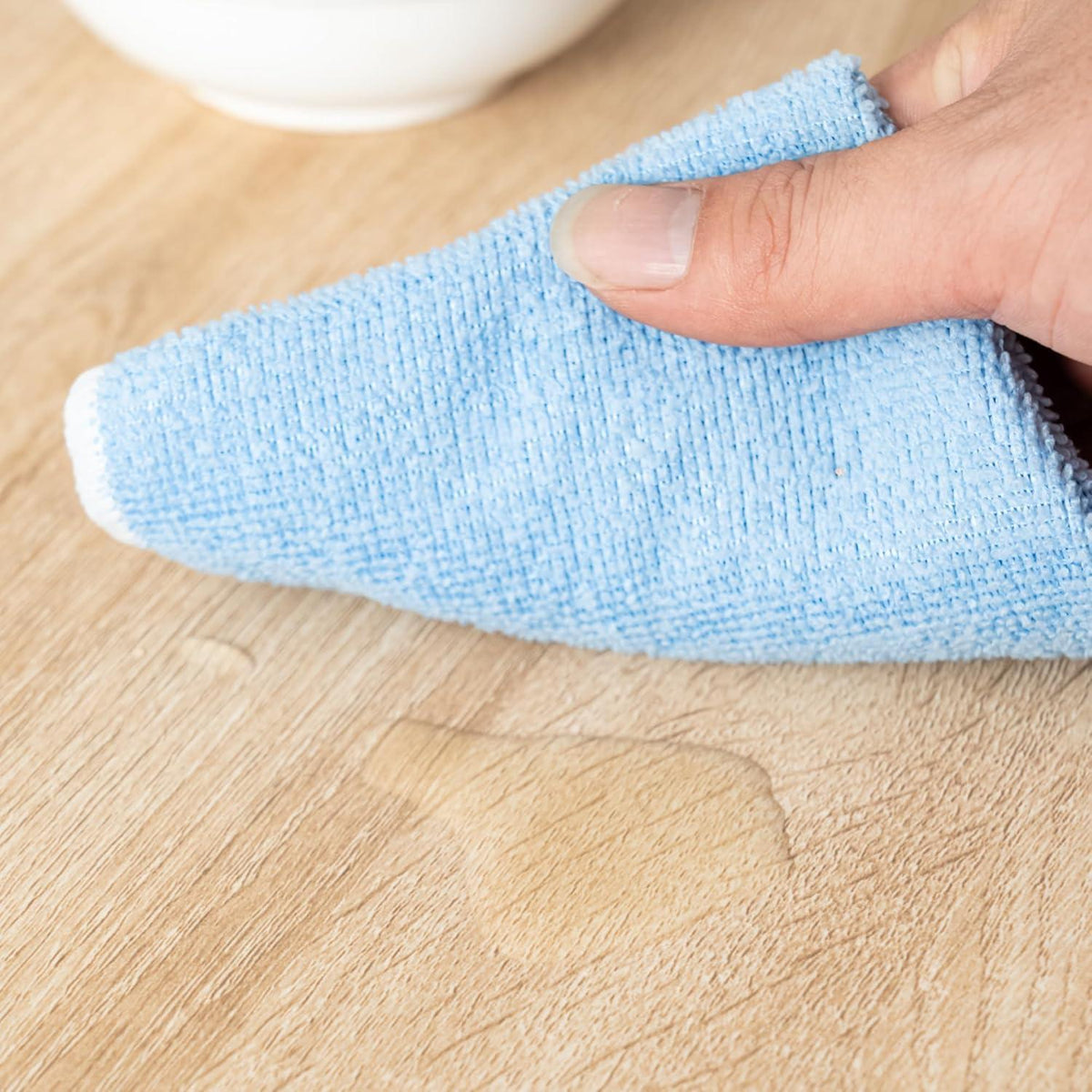 Esszimmergruppe für 8 Personen – Eiche-Weiß Tisch & Grau Stühle in Lederoptik