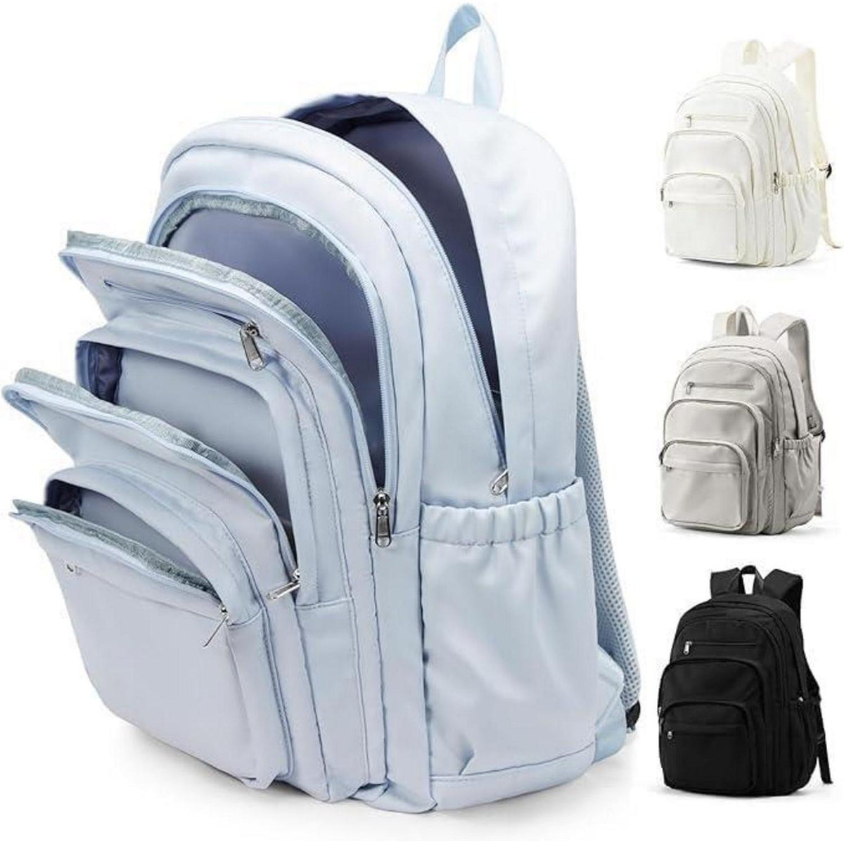 Leichter Rucksack Damen Herren – Wasserabweisend & Vielseitig (Blau)