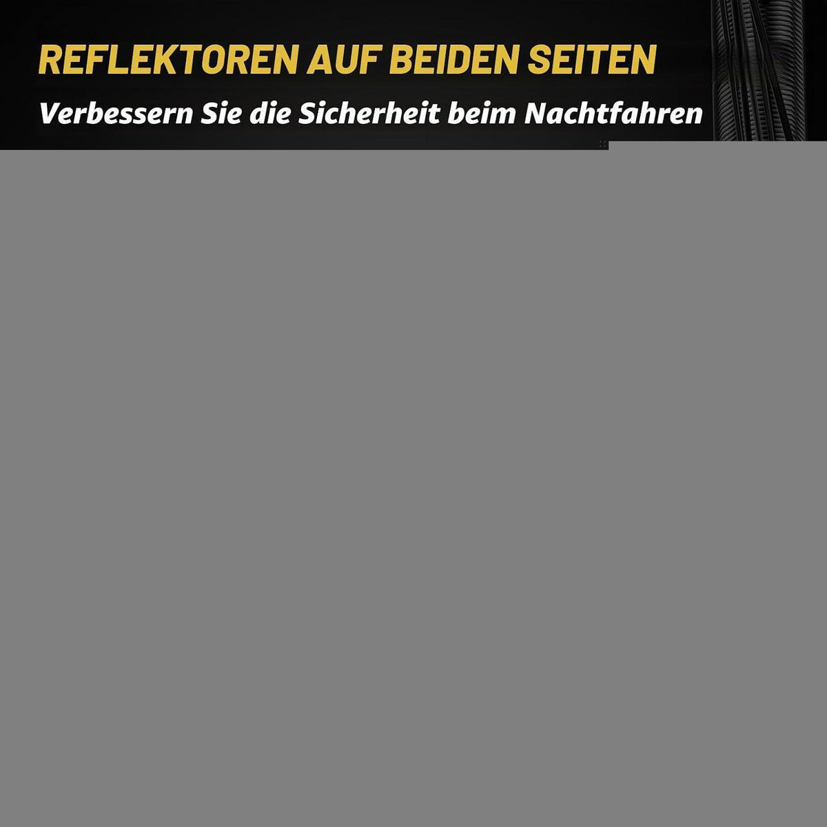 Rutschfeste Fahrradpedale mit Reflektoren – MTB/Rennrad/E-Bike