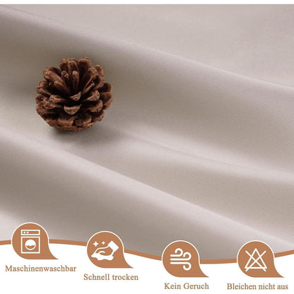 Duschvorhang Sandfarben 120x200cm – Wasserdicht & Anti-Schimmel
