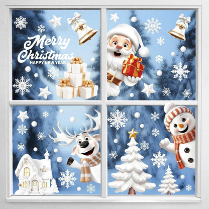 Weihnachts Fenstersticker – 146 Aufkleber für festliche Deko