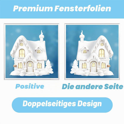Weihnachts Fenstersticker – 146 Aufkleber für festliche Deko