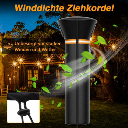 Terrassenheizer Abdeckung mit Reißverschluss – Wasserdicht & Winddicht