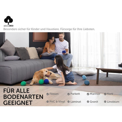 Rund Teppich Antirutschmatte 110cm – Rutschfest & Vielseitig