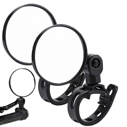 Fahrradspiegel 2er-Set, 360° drehbar, Universal für Lenker