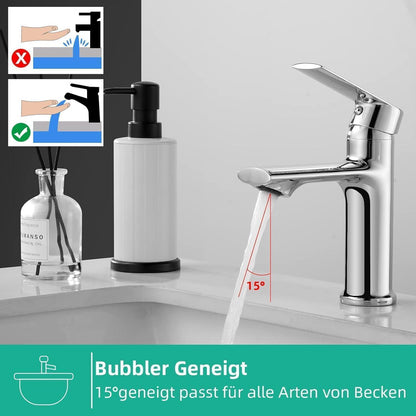 Waschtischarmatur Chrom – Wassersparend & Einfache Montage