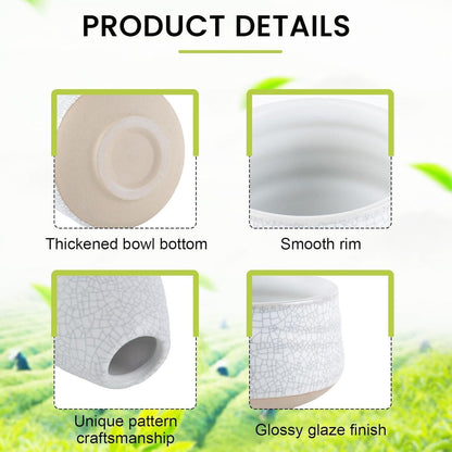 Matcha Set 4-teilig mit Besen, Schale & Löffel