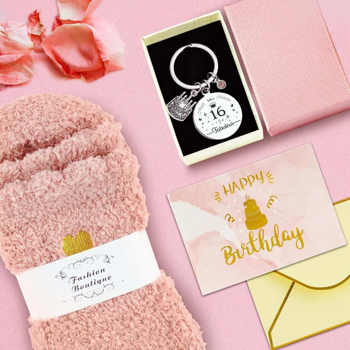 Geschenkset 16. Geburtstag Mädchen – Überraschung für Tochter & Freunde