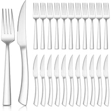 Edelstahl Besteckset 24-teilig, Modernes Design