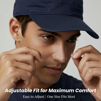 Military Cap Braun – Unisex Baseballkappe verstellbar