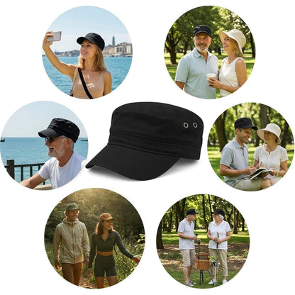 Military Cap Braun – Unisex Baseballkappe verstellbar