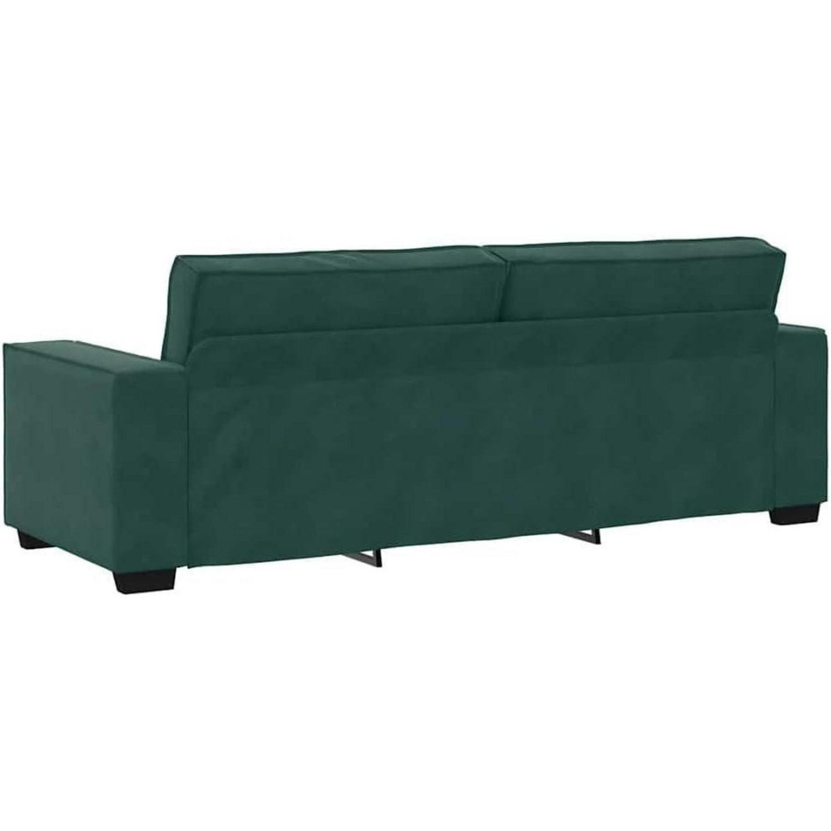 3-Sitzer Sofa Dunkelgrün Samt 180cm – Komfortable Polstercouch