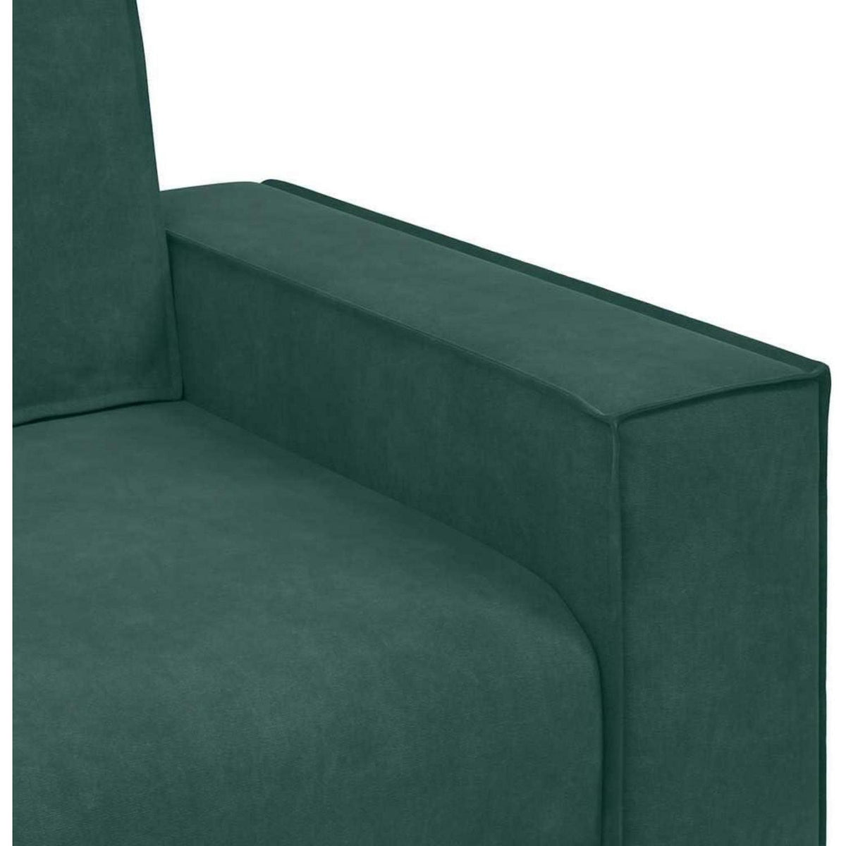 3-Sitzer Sofa Dunkelgrün Samt 180cm – Komfortable Polstercouch