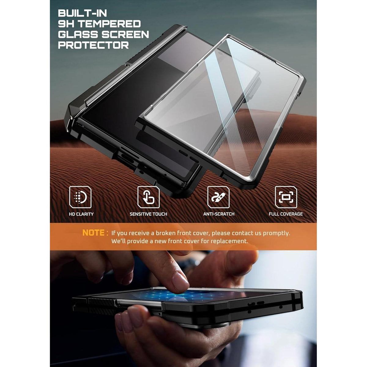 Samsung Galaxy Z Fold 7 Hülle mit Ständer & MagSafe