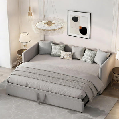 Schlafsofa 90/180x200 cm mit Bettkasten & Stauraum