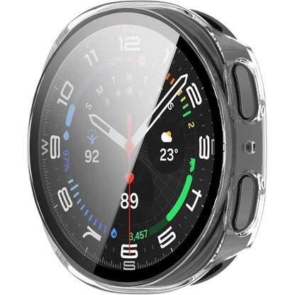 Schutzhülle für Samsung Galaxy Watch 8 40mm, Schwarz + Transparent